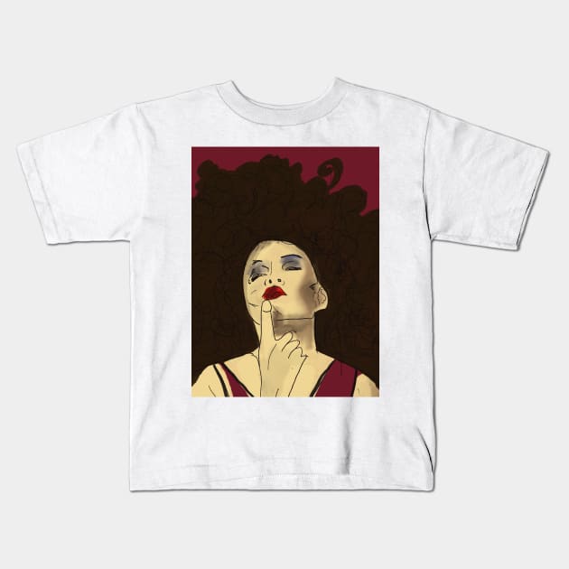 Dianna Ross Kids T-Shirt by Lydia Westerman